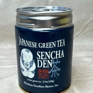 Shizuoka Sencha Den 100g, 3.5oz‎ SENCHA DEN, Japanese Loose Leaf Green Tea CAN
